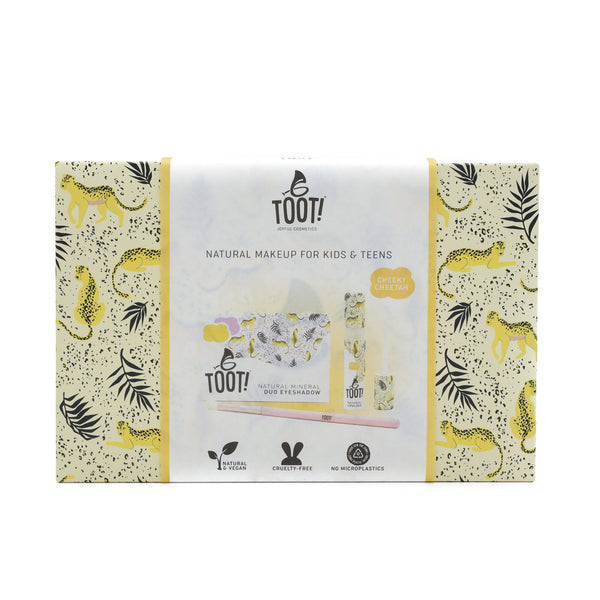 TOOT! Cheetah Glow Eyeshadow &amp; Lipgloss Box Set