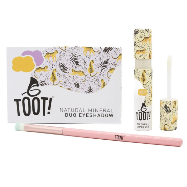 TOOT! Cheetah Glow Eyeshadow &amp; Lipgloss Box Set